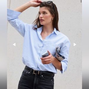 AYR Blue button down
